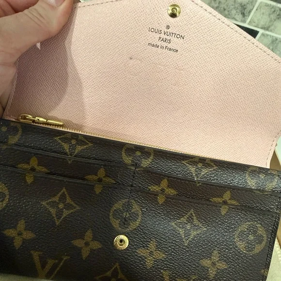 Louis Vuitton Dark Brown Monogram Wallet - Picture 2 of 4